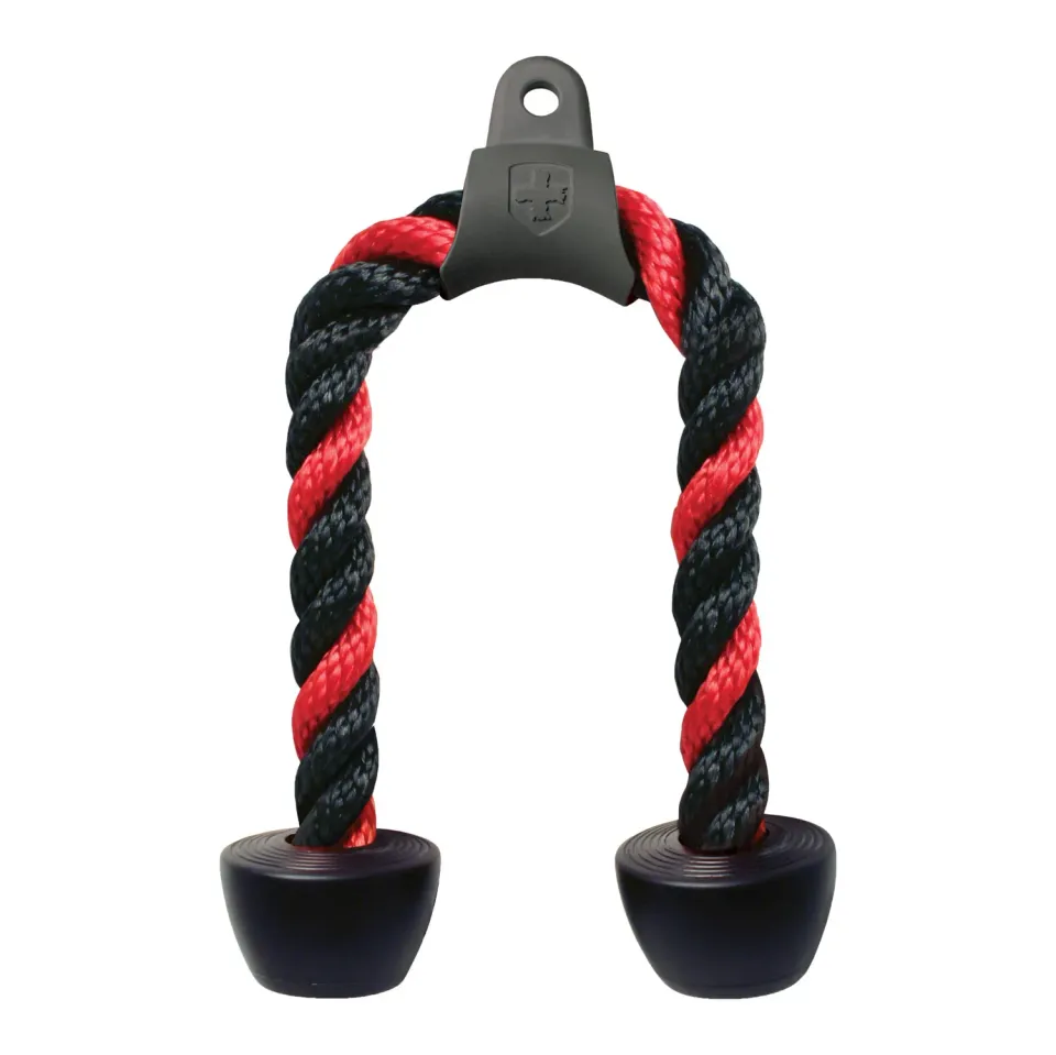 Harbinger Tricep Rope corde triceps noire 66 cm embouts billes