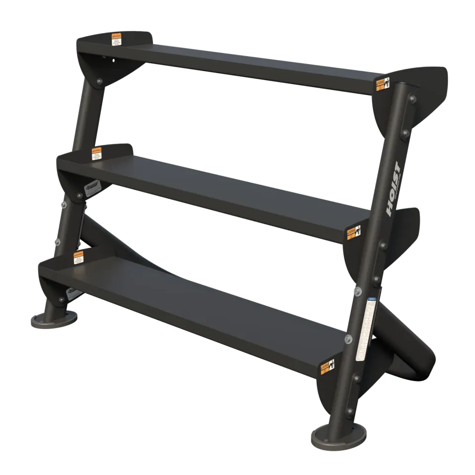 Hoist Fitness HF-5461-OPT-48 rack haltères 3 niveaux 55 lbs