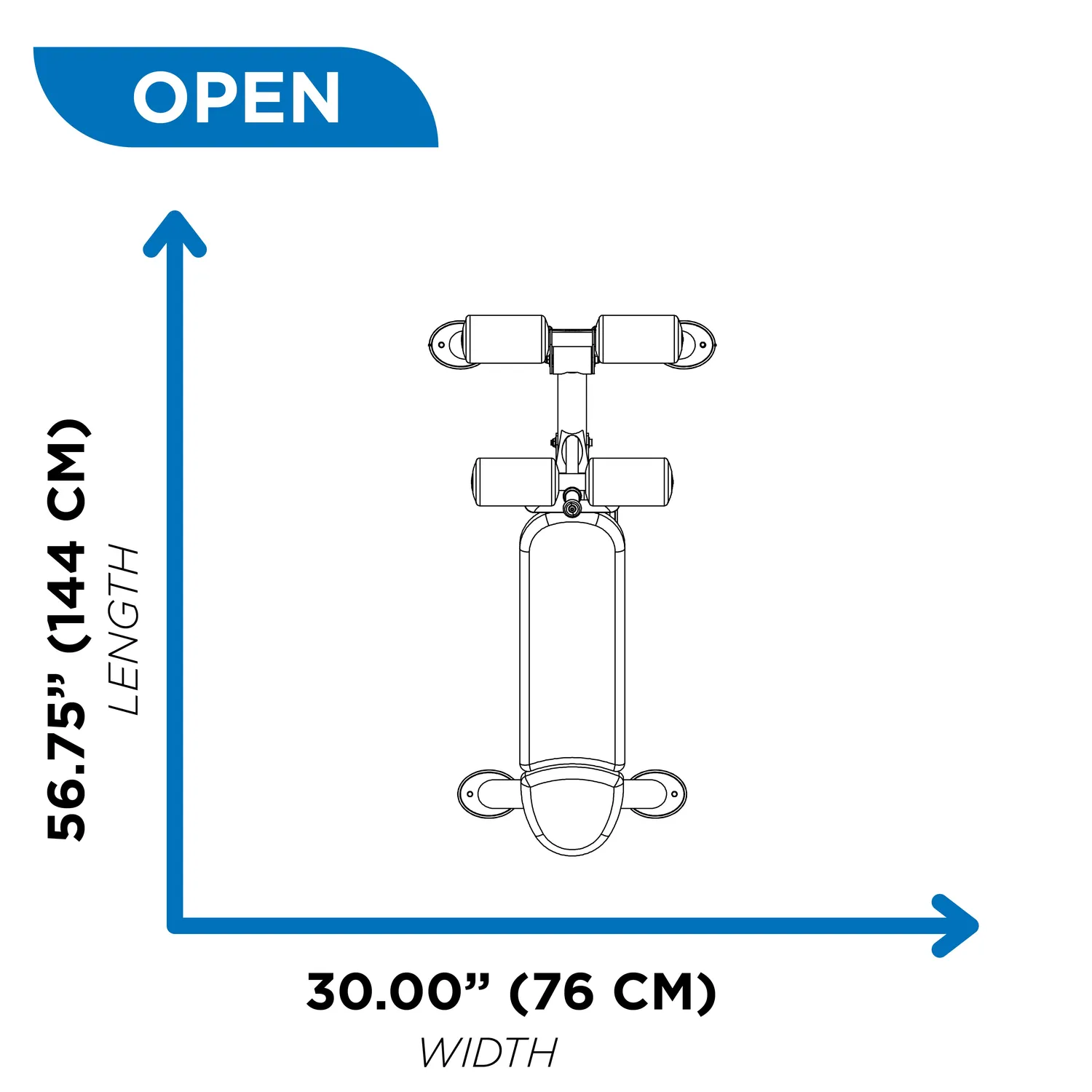 Hoist Fitness CF-3264 CF banc décliné réglable 363 kg
