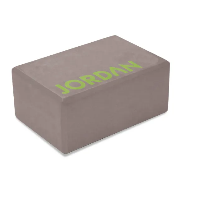 Jordan Foam Yoga Block brique yoga mousse grise 228 mm