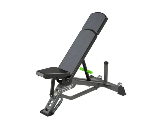 Prime Fitness Shorty banc réglable décliné plat incliné