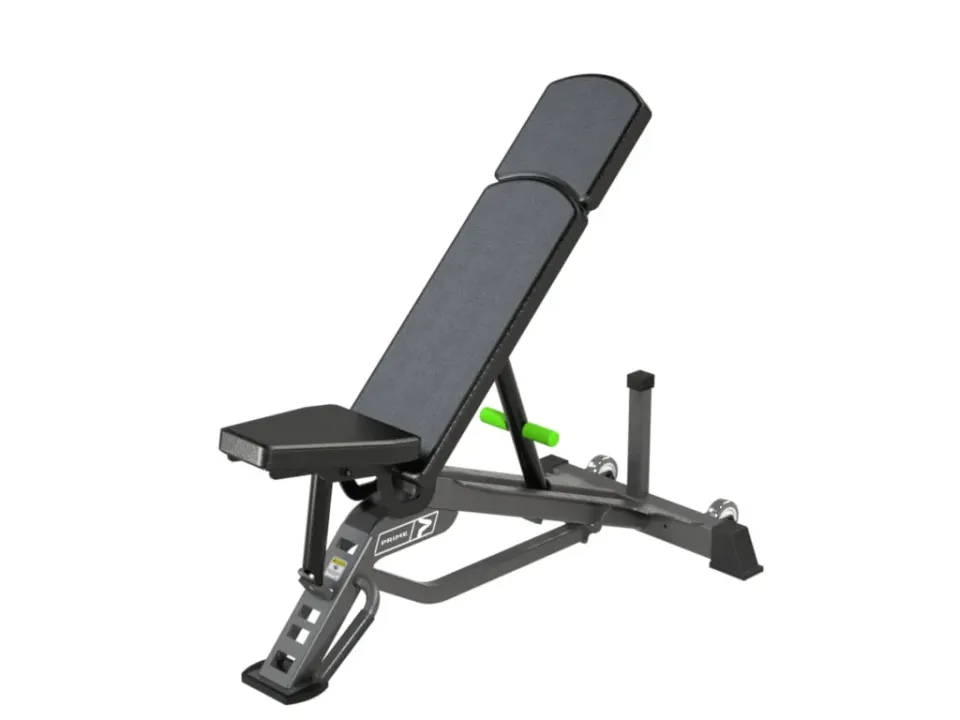 Prime Fitness Shorty banc réglable décliné plat incliné