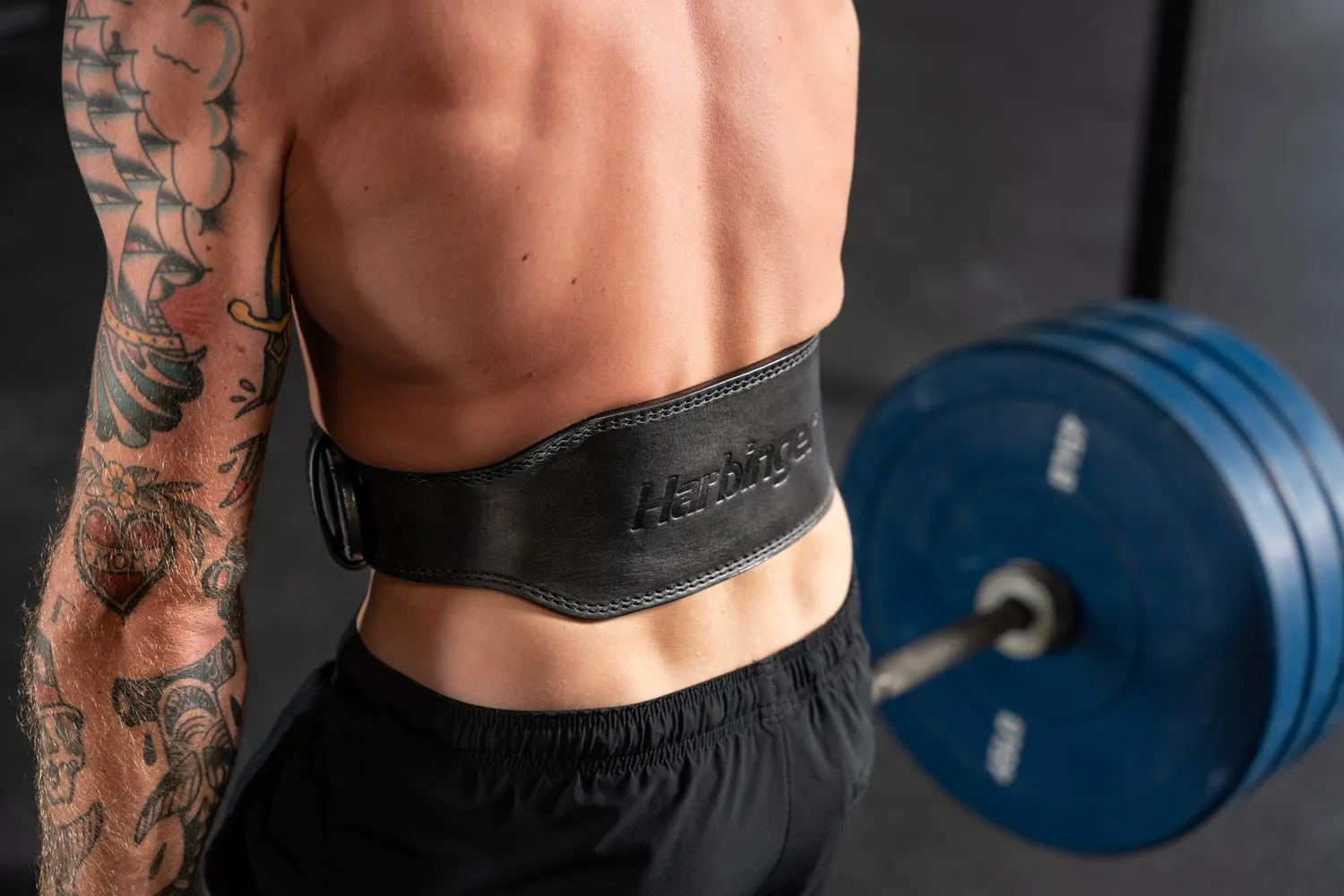 Harbinger 7mm Pro ceinture musculation cuir noir M
