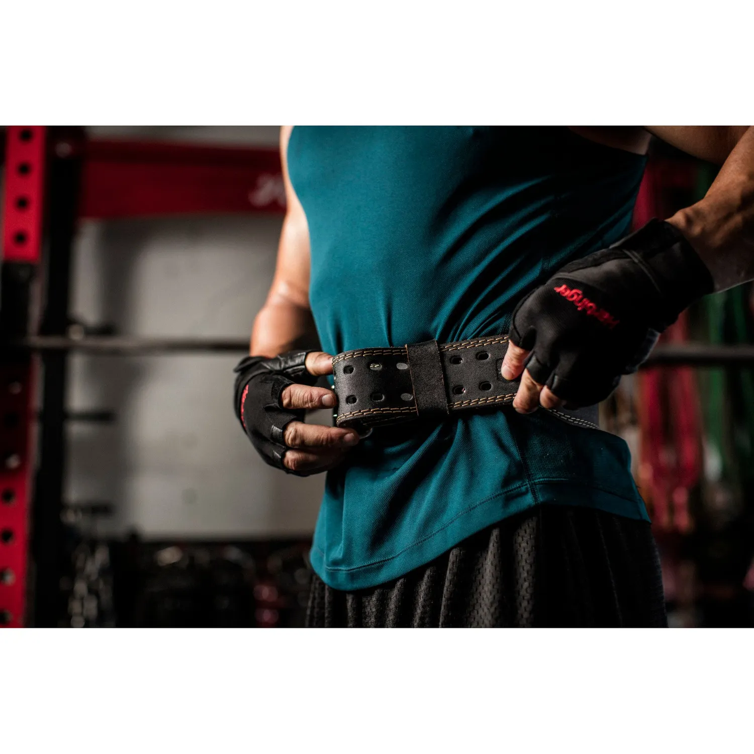 Harbinger 4" Ceinture cuir musculation noir XL rembourrée