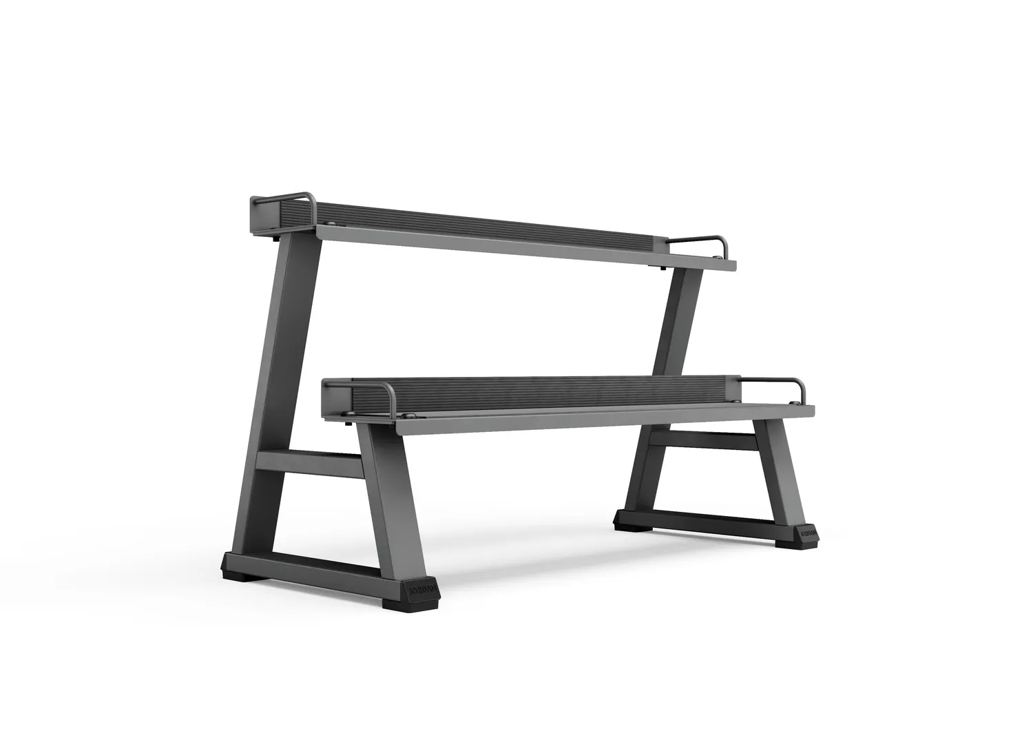 Jordan Fitness rack kettlebells 2 niveaux noir 10 places