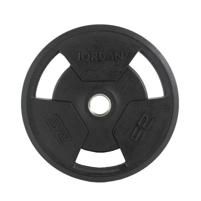 Jordan Tri-Grip Disque Olympique 25 kg Caoutchouc