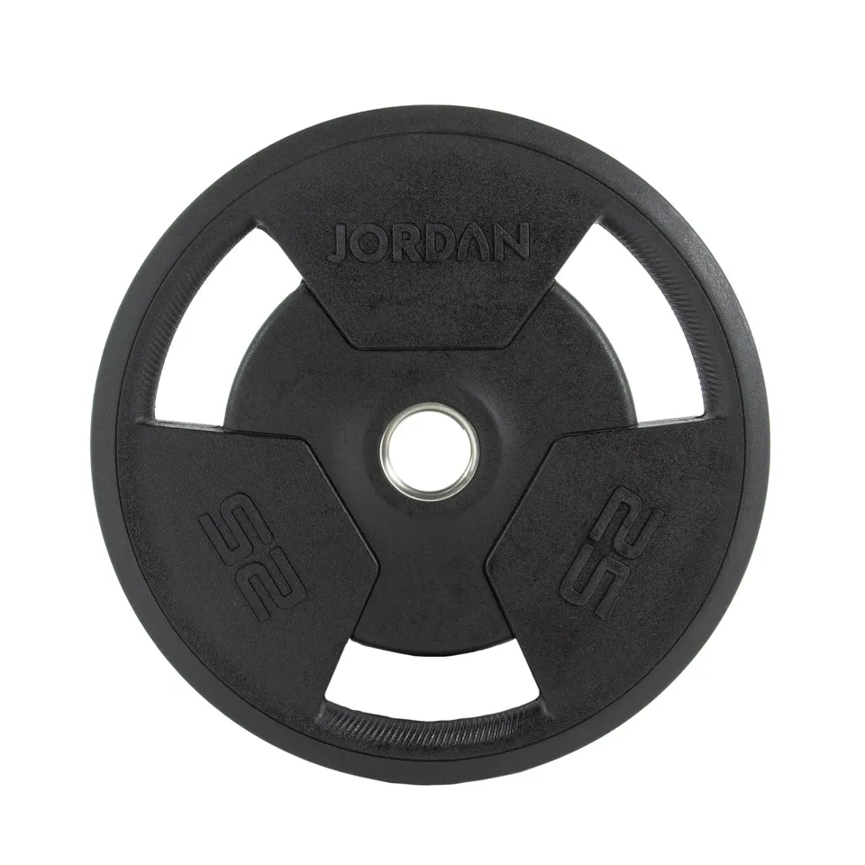 Jordan Tri-Grip Disque Olympique 25 kg Caoutchouc