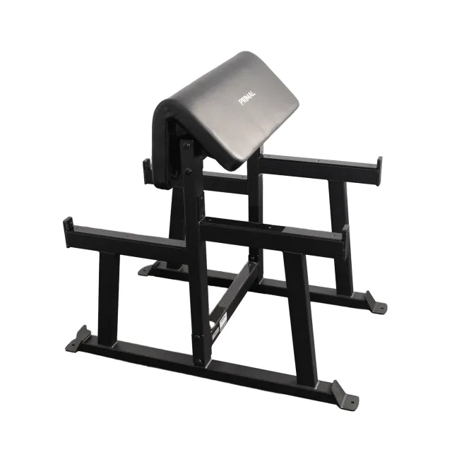 Primal Strength Performance Standing Preacher banc curl 45°