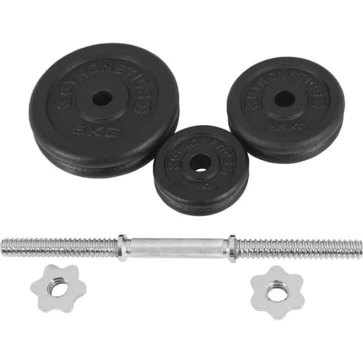 Gyronetics E-Series haltère fonte 20 kg 25 mm