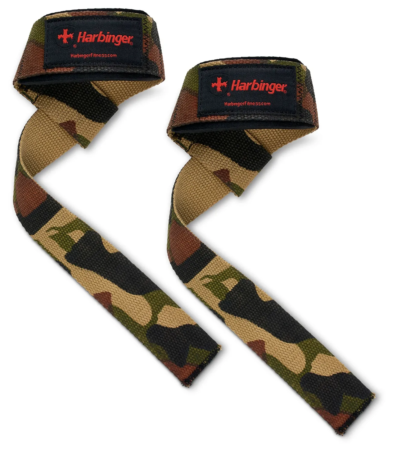 Harbinger Padded Cotton sangles musculation noir 54,6 cm