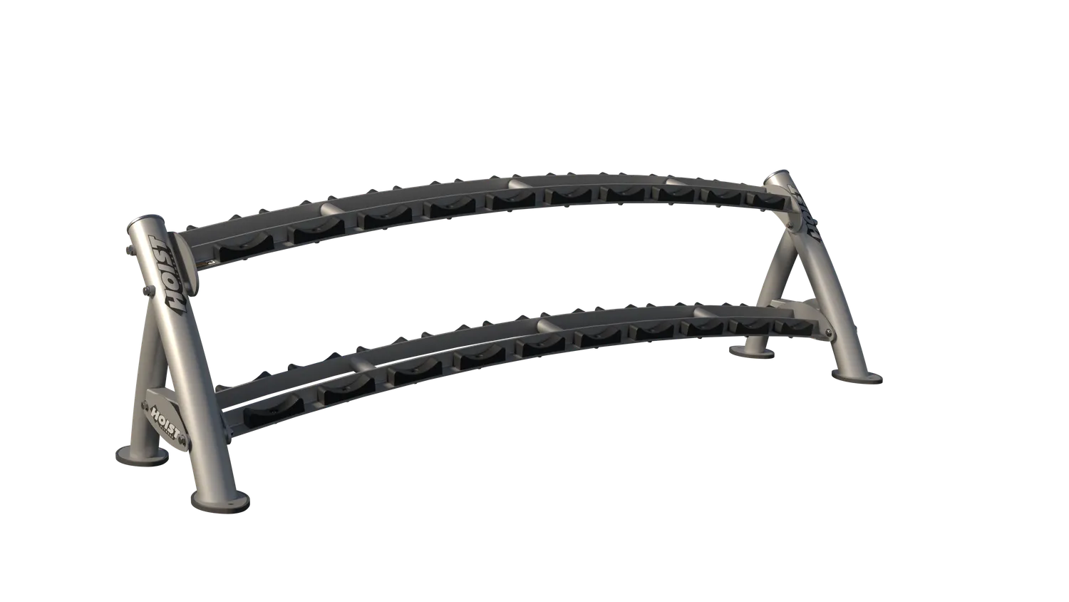 Hoist Fitness CF-3461-2 rack haltères 2 niveaux noir mat