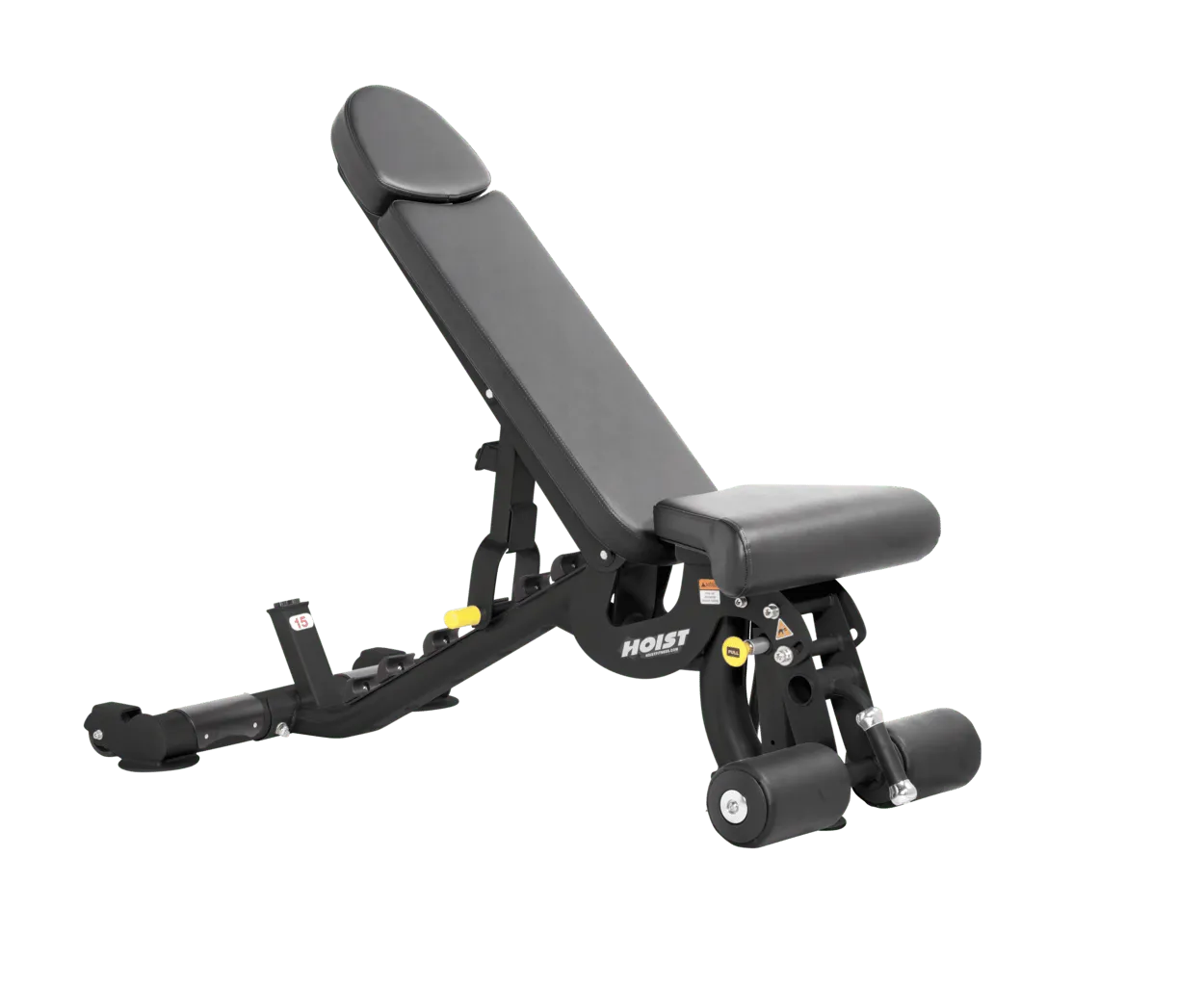 Hoist Fitness CF-3165 banc musculation inclinable noir 1000 lbs