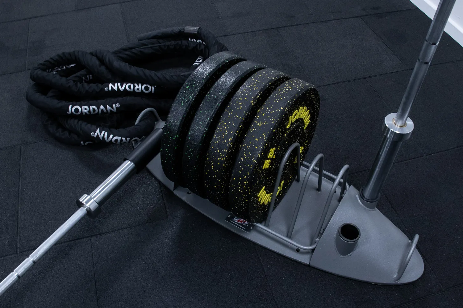 Jordan Hub rack disques musculation 6 disques acier