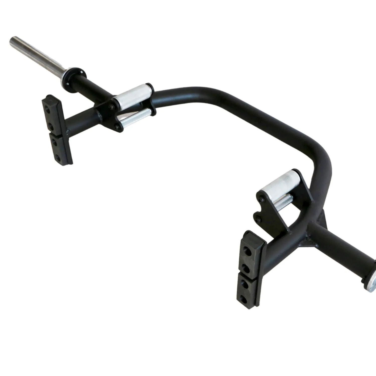 Jordan Fitness Half Hex trap bar olympique 7ft 27 kg ouverte