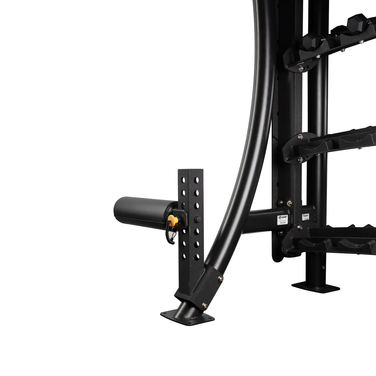 Hoist Fitness PS-1236 banc squat bulgare réglable noir