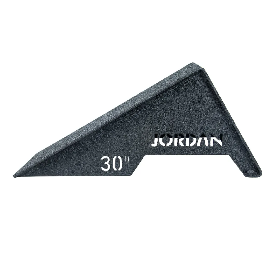 Jordan Fitness Squat Ramps Paire 10 Degrés Acier Talons Surélevés