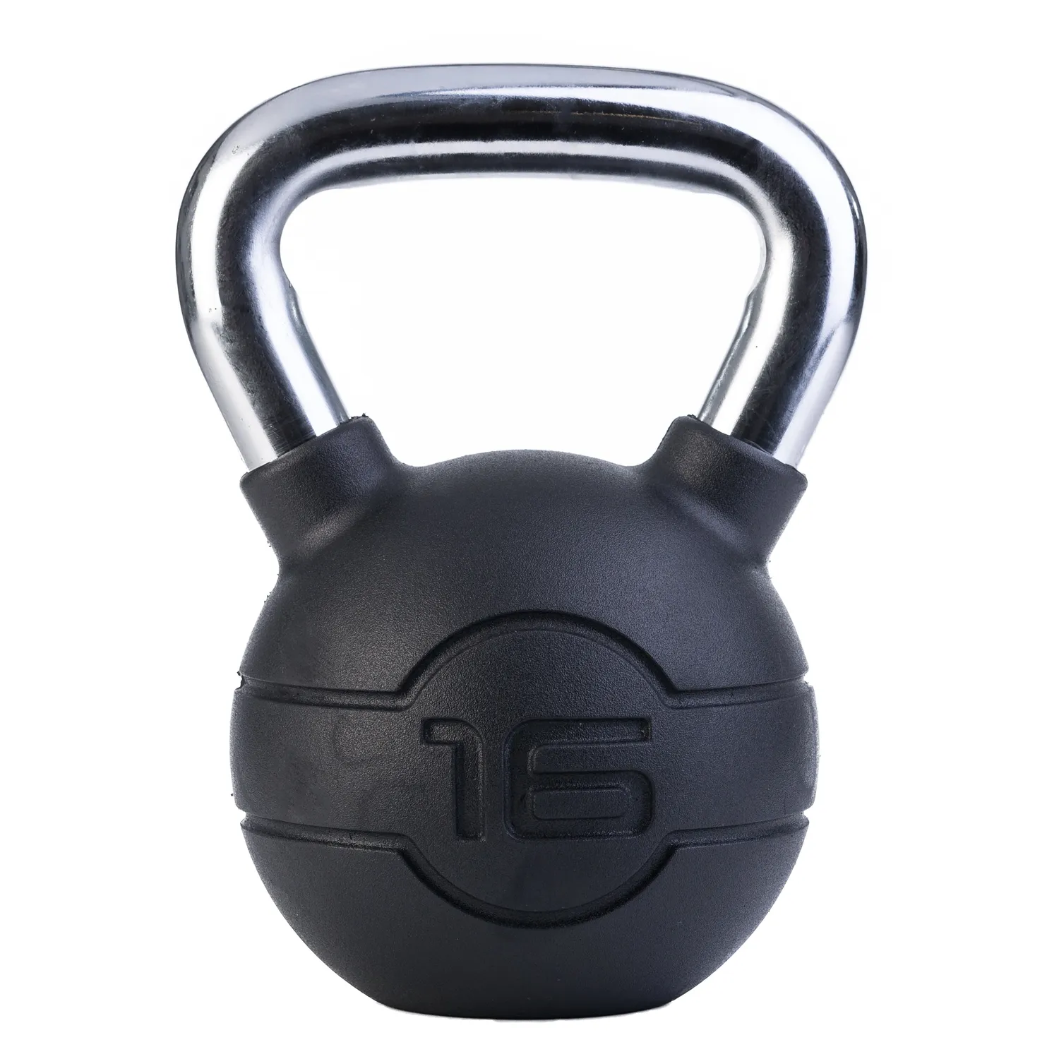 Jordan kettlebell chrome caoutchouc 4 kg