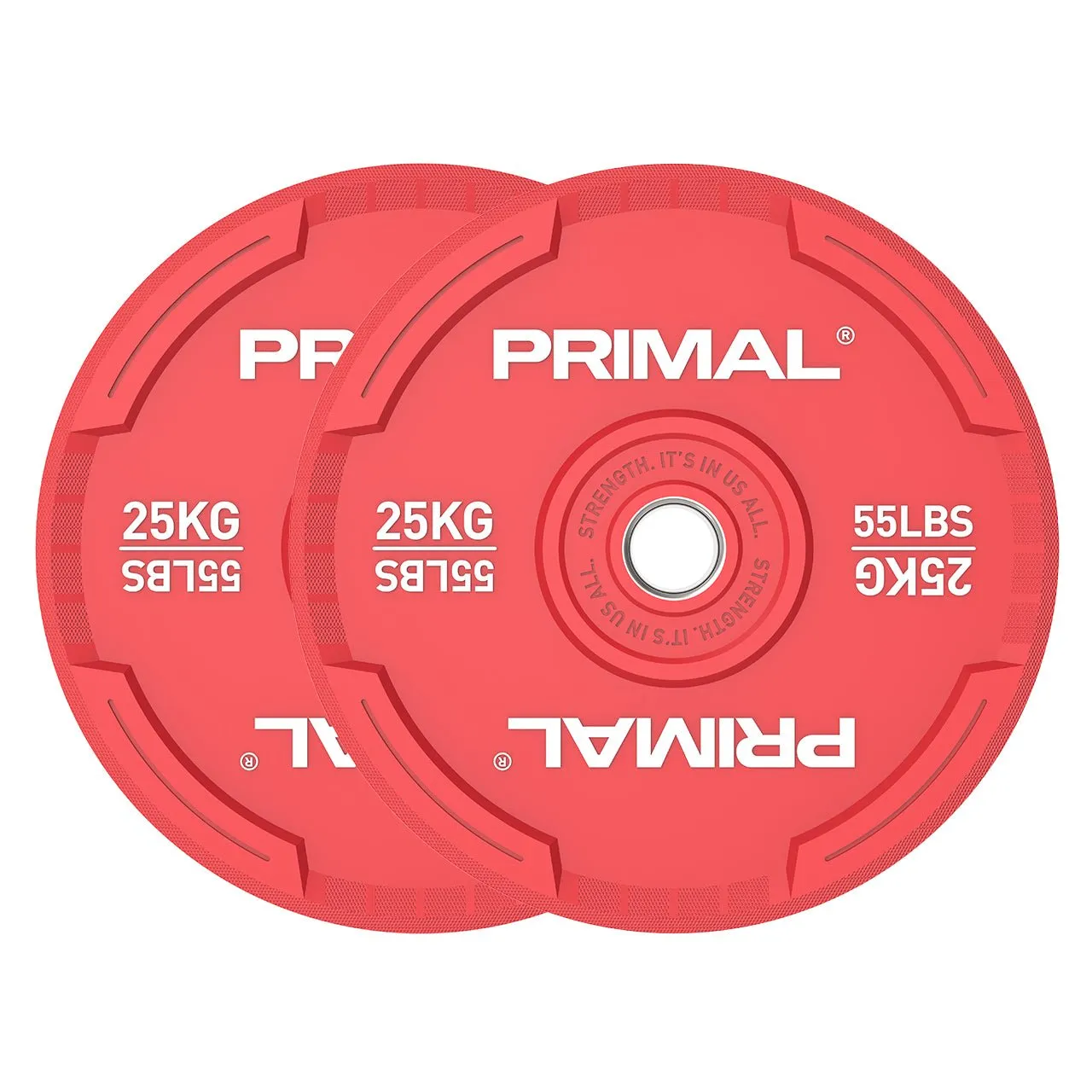 Primal Performance bumper paire disques couleur poignées