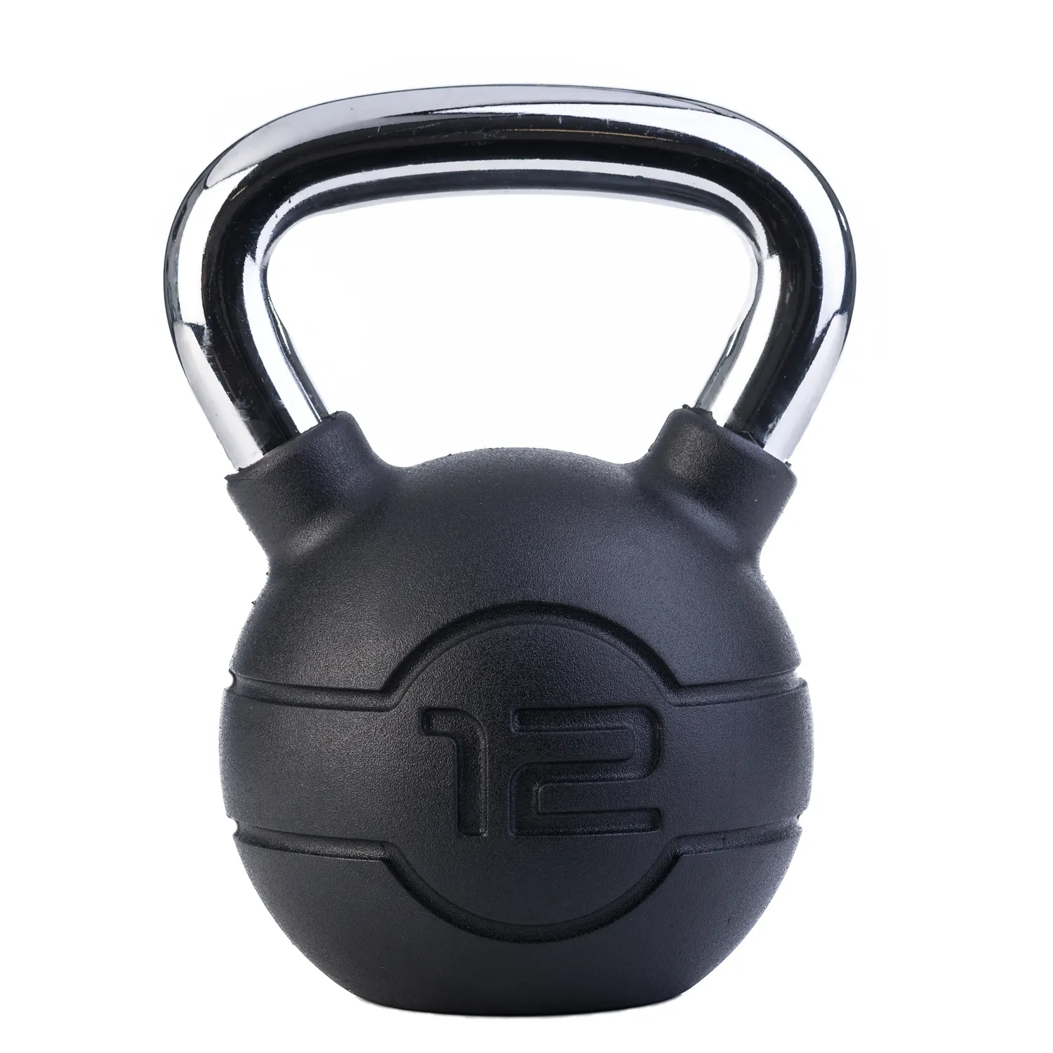 Jordan kettlebell chrome caoutchouc 4 kg