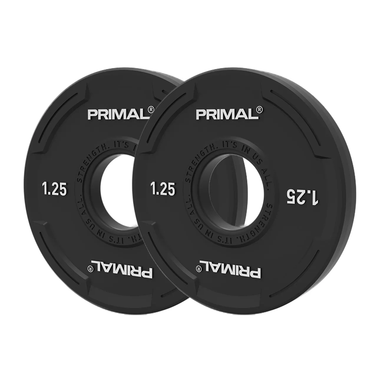Primal Strength Performance Disque Olympique Caoutchouc 1,25 kg