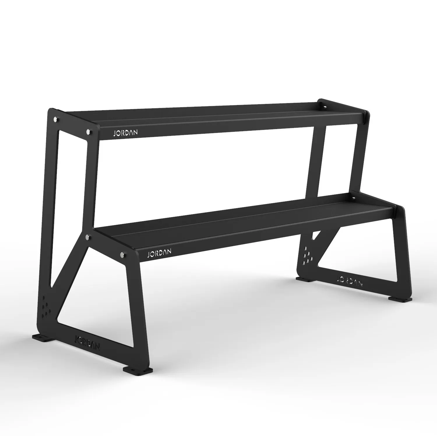 Jordan Fitness rack kettlebells 12 places noir acier