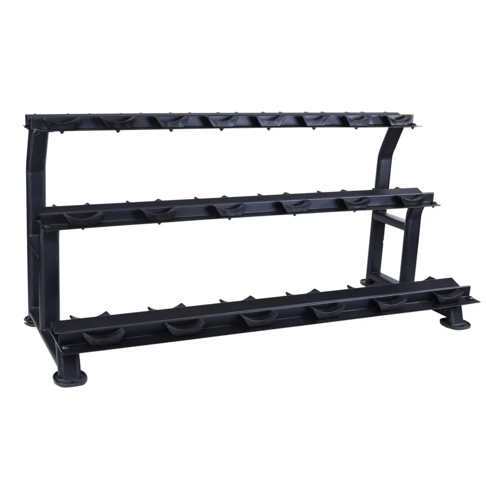 Jordan Dumbbell Rack rangement haltères 10 paires noir