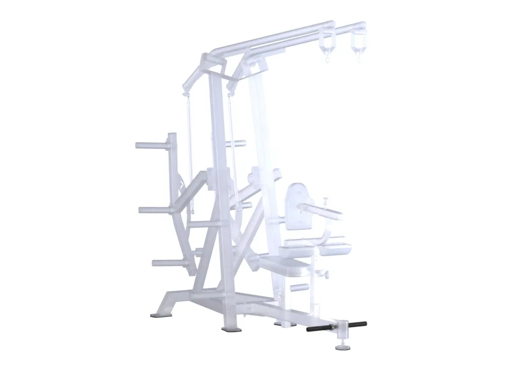 Prime Plate Loaded Pulldown Foot Bar barre repose-pieds stabilité