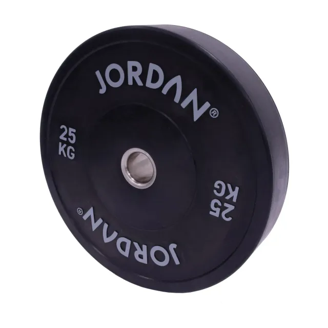 Jordan HG Black Disque Bumper Caoutchouc 25 kg