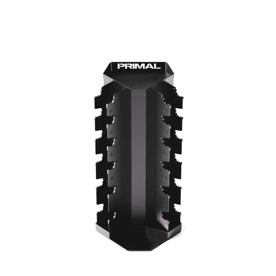 Primal Performance 6 Pair Upright rack halteres vertical