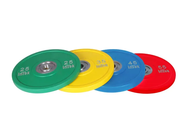 Intek Armor Basic Bumper lot disques uréthane couleur