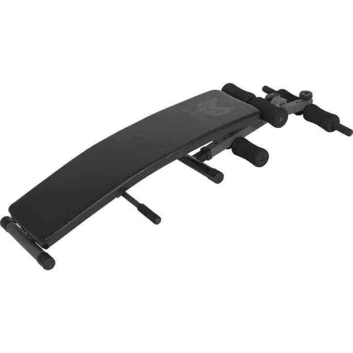 Gyronetics E-Series banc à abdos décliné pliable 120 kg