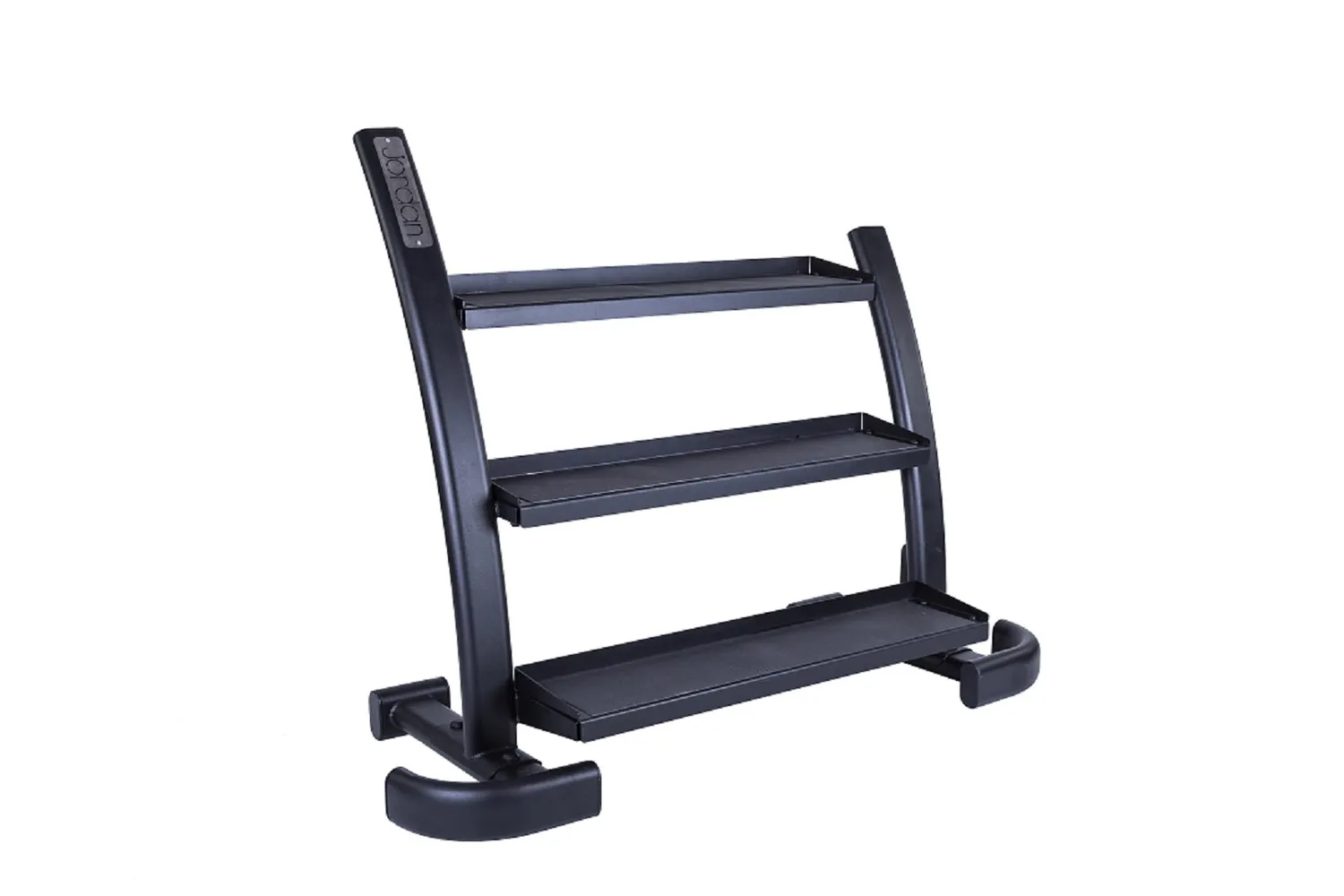 Jordan Fitness rack à kettlebells 3 niveaux noir 15 places