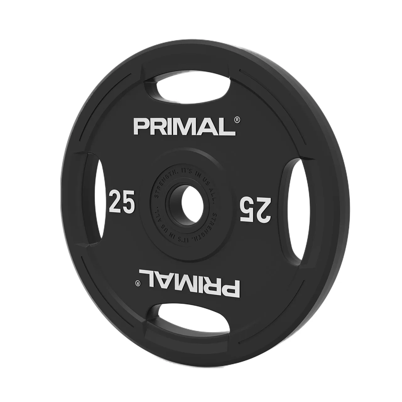 Primal Performance disque olympique caoutchouc 1,25 kg quad-grip
