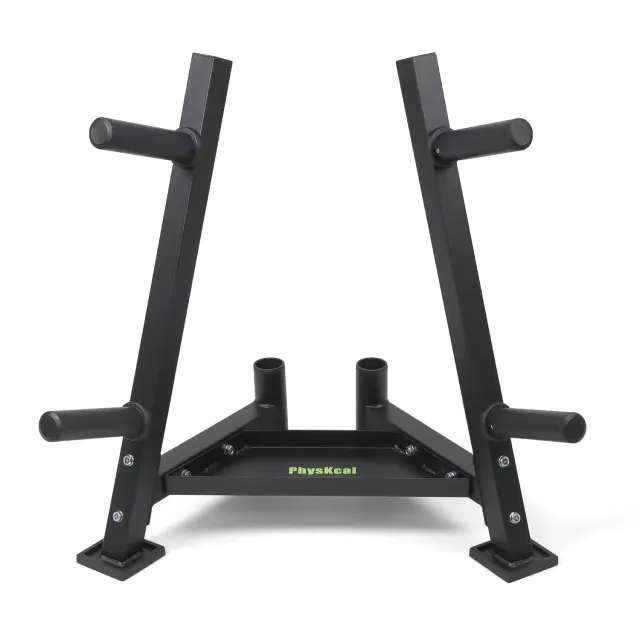 PhysKcal support disques acier 350 kg 4 bras