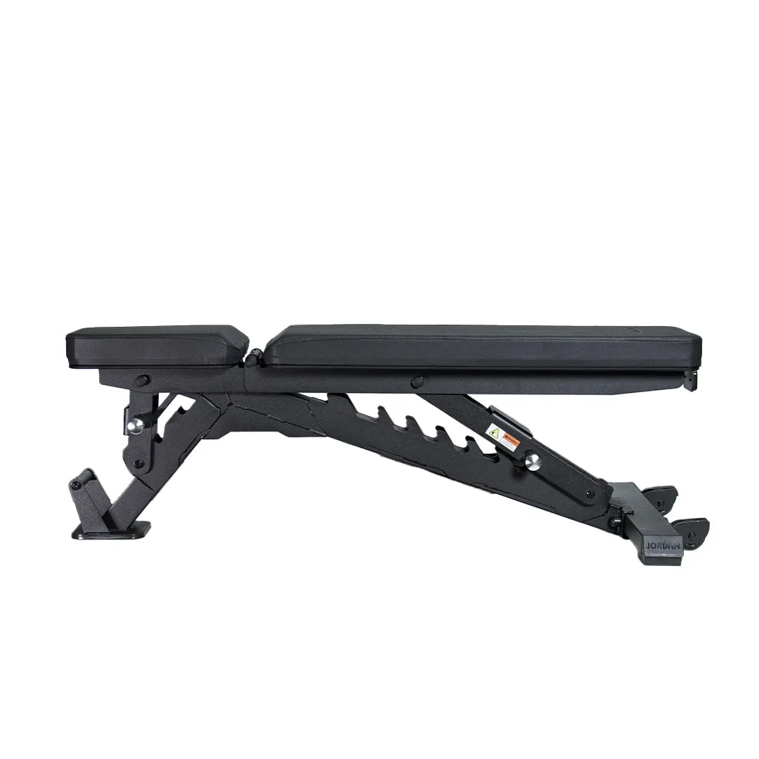 Jordan Adjustable FID Bench banc musculation noir 500 kg