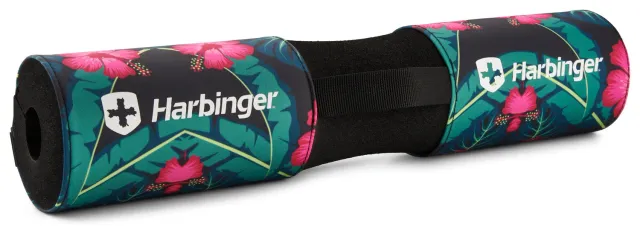 Harbinger Hip Thrust Manchon barre musculation floral pad