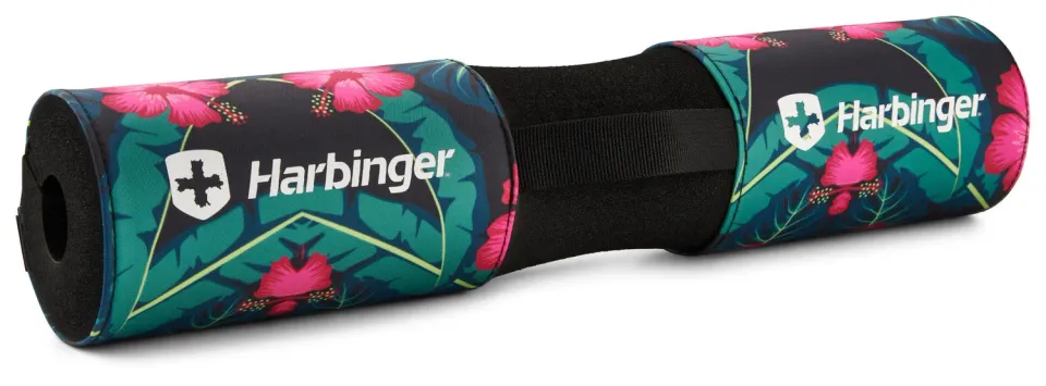 Harbinger Hip Thrust Manchon barre musculation floral pad