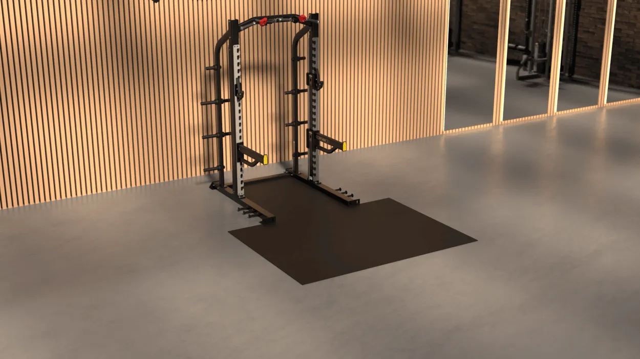 Hoist Fitness plateforme caoutchouc insonorisante 6 pieds