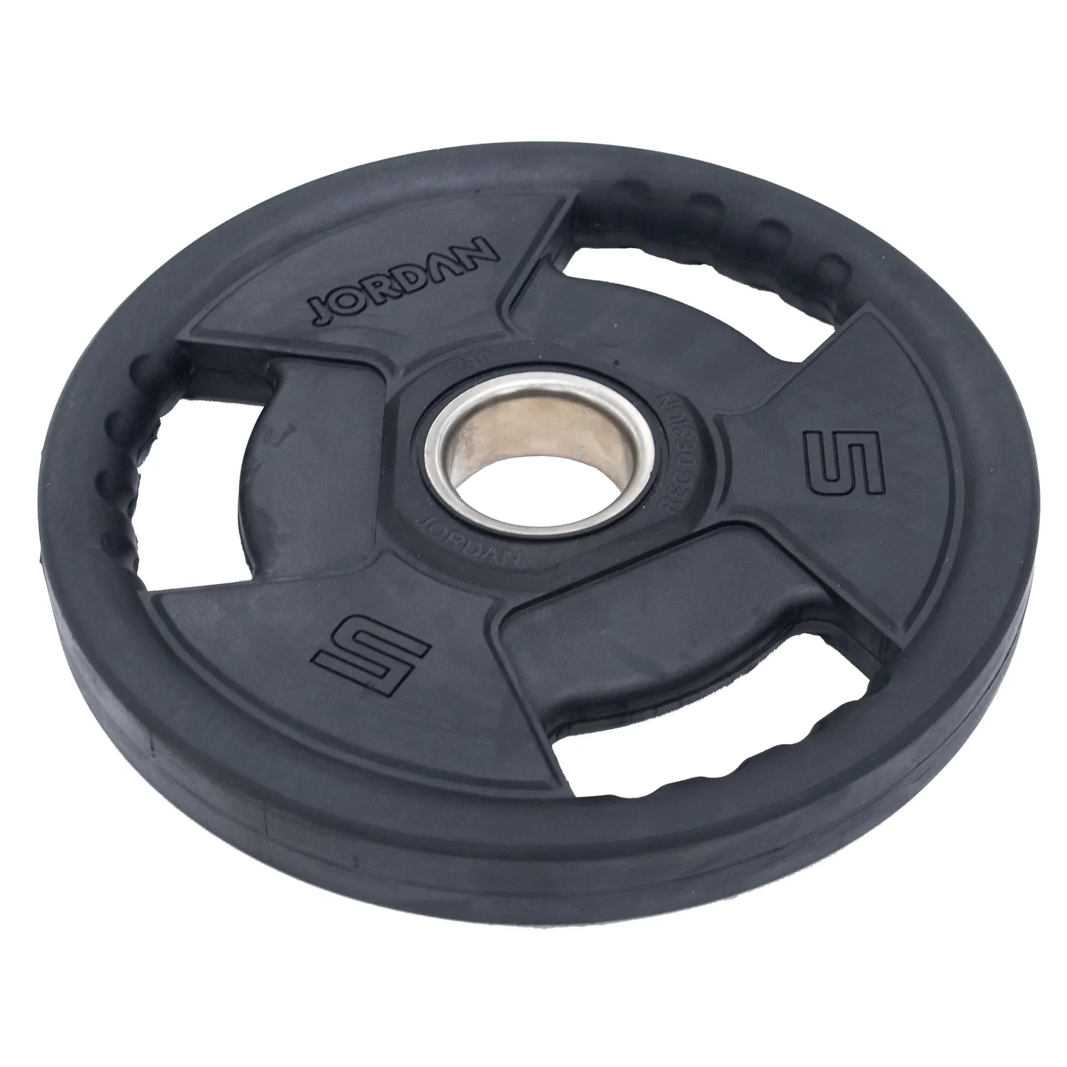 Jordan Premium disque olympique caoutchouc 10 kg poignées