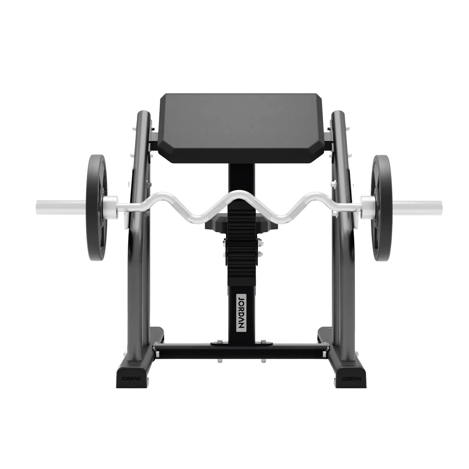 Jordan Fitness Seated Preacher Curl banc à biceps gris