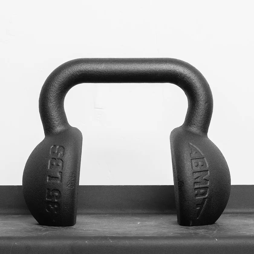 AbMat U-Bell kettlebell fonte noir 5 tailles