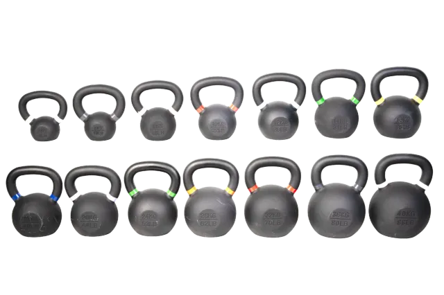 Hoist Fitness Kettlebell 4 kg/9 lbs fonte noire