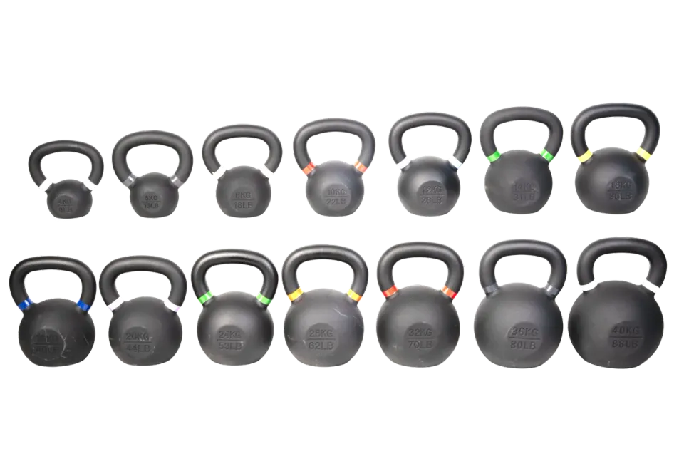 Hoist Fitness Kettlebell 4 kg/9 lbs fonte noire