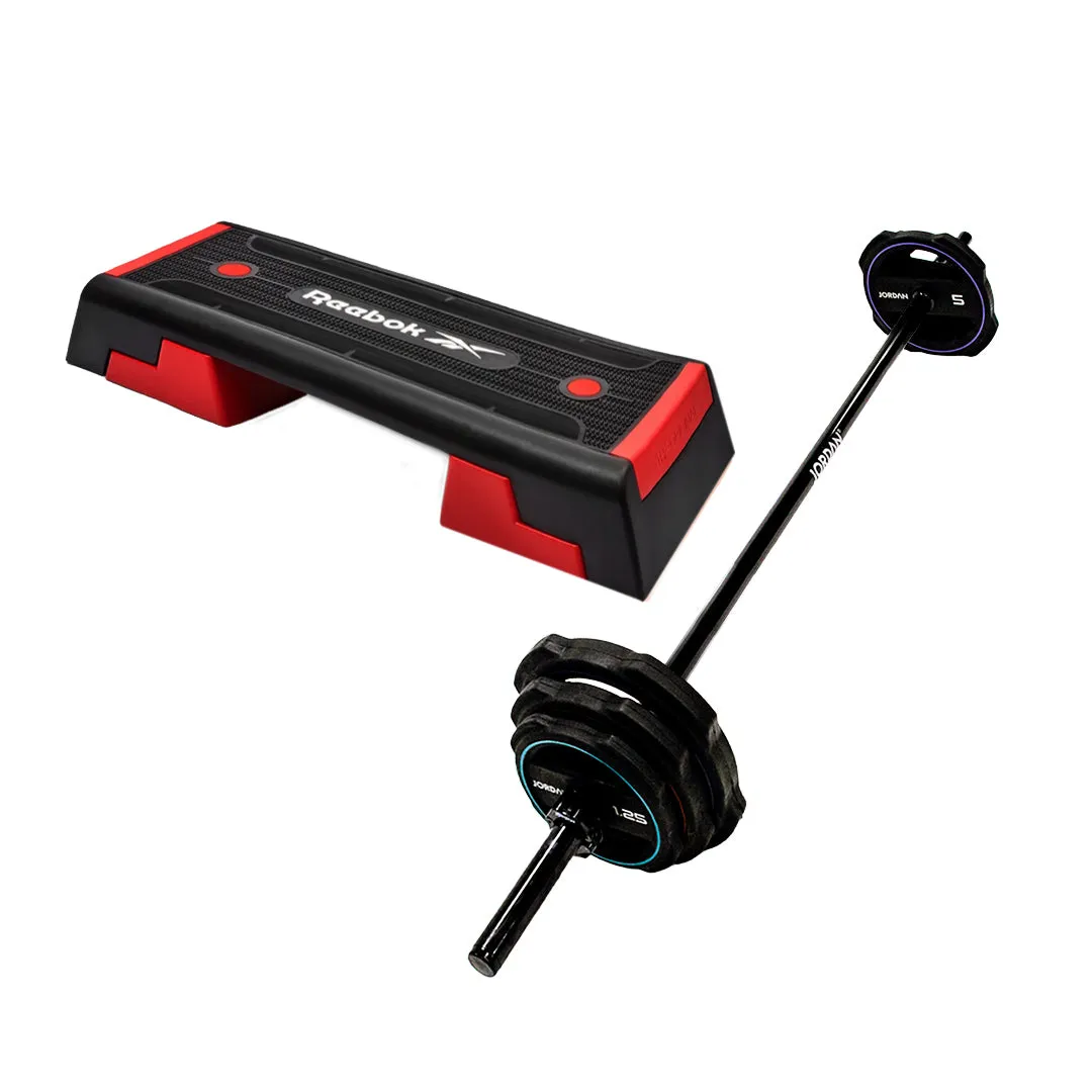 Jordan Ignite Pump X barre studio set caoutchouc 30 mm