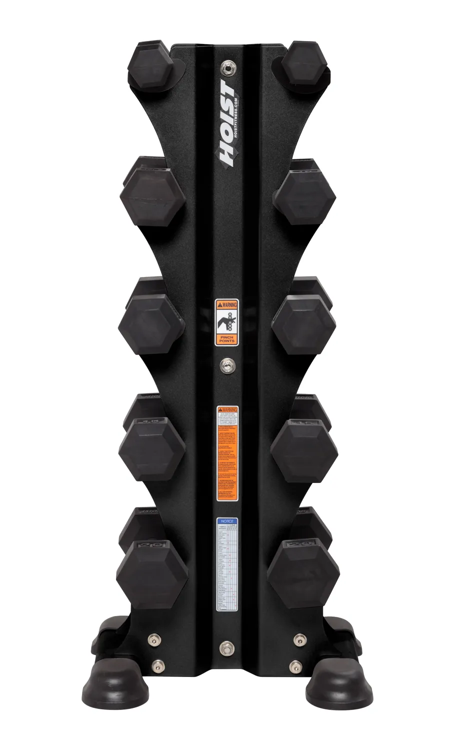 Hoist Fitness HF-5459 râtelier haltères 5 paires vertical