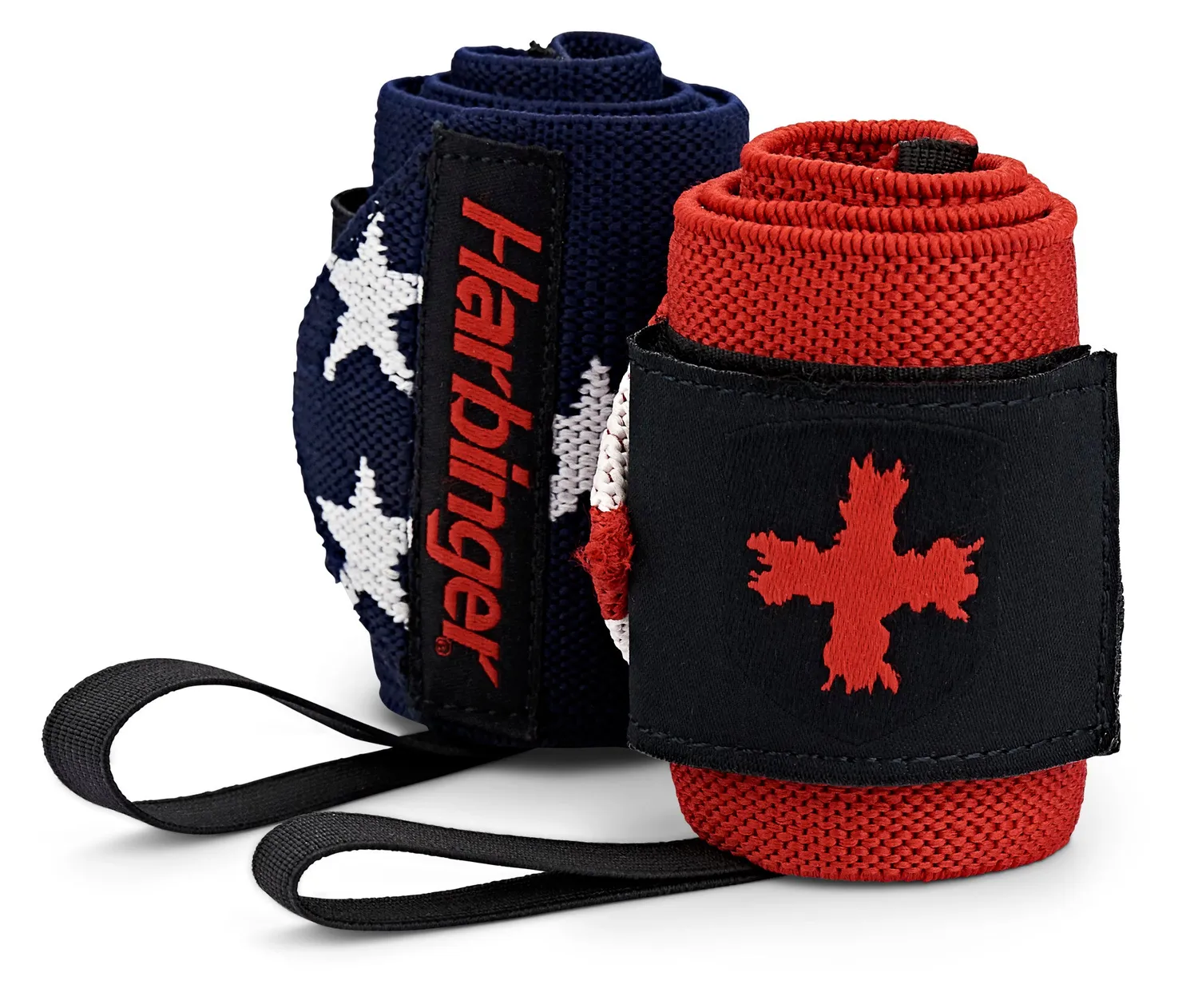 Harbinger Red Line bandes poignets 18" noires