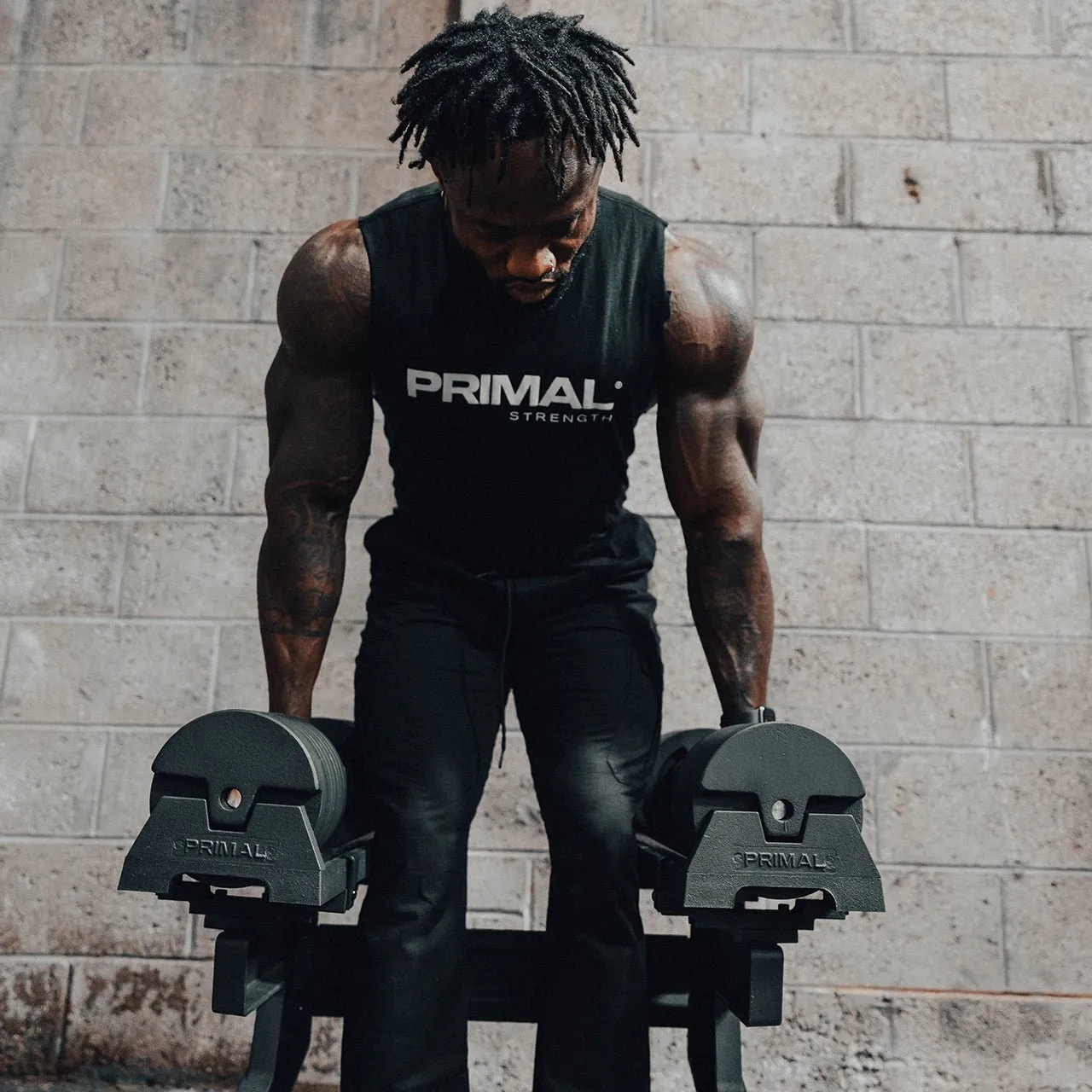Primal Personal haltère réglable paire 40 kg avec support