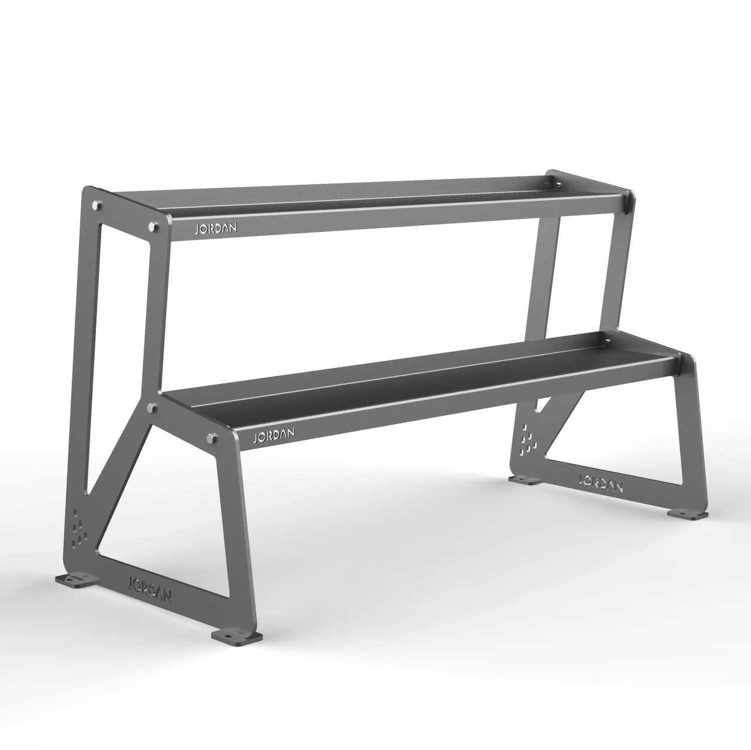 Jordan Fitness rack kettlebells 12 places noir acier