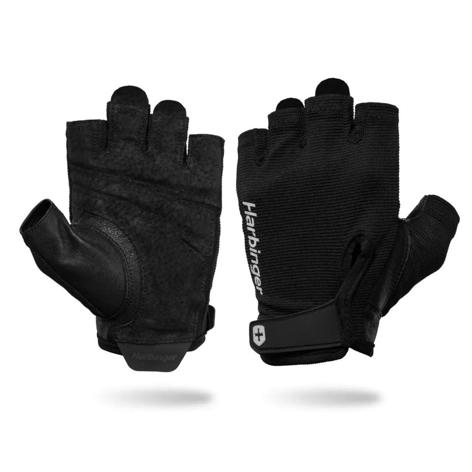 Harbinger Power 3.0 Gants de Musculation Homme Cuir Noir