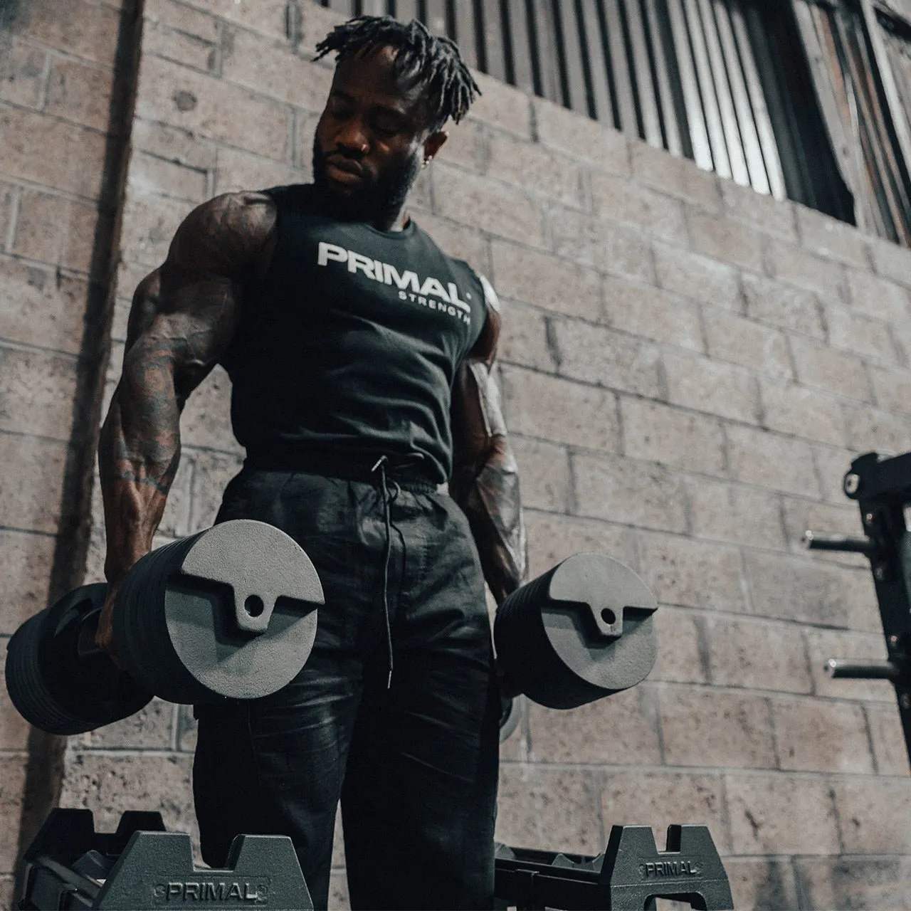 Primal Personal haltère réglable paire 40 kg avec support